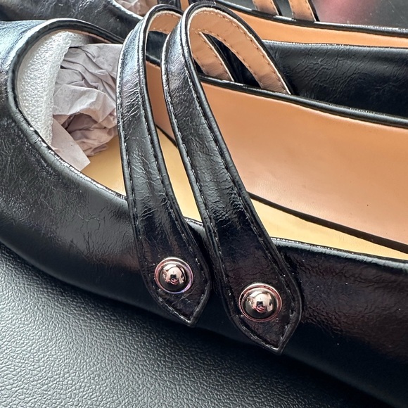 NEW Paravano Mary Jane Shoes for Women | Square Toe Women's Flats - Picture 5 of 9